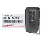 Совершенно новый Lexus LX570 2016-2019 гг., оригинальный/OEM интеллектуальный дистанционный ключ, 3 кнопки, 315 МГц 89904-78510 8990478510 | Ключи Эмирейтс -| thumbnail