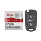 Like New Without Box KIA Ray 2010 Original Flip Remote Key 2 Buttons 433MHz Manufacturer Part Number: 95430-A3000 FCCID: RKE-4A01 | Emirates Keys -| thumbnail