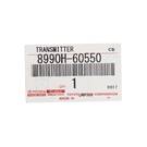 Llave inteligente original/OEM para Toyota Land Cruiser 2022-2024, 2+1 botones, 433.58/434.42MHz. Número de pieza del fabricante: 8990H-60552 / 8990H-60550 / 8990H-60551 | Emirates Keys -| thumbnail