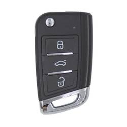Keydiy KD Universal Smart Flip Remote Key 3 botones VW Type ZB15
