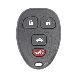 Llave Remota Chevrolet Malibu 2011-2012 Medalla 3+1 Botones Tipo Sedan 315MHz