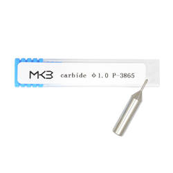 Material de carburo del sensor de sonda de punto de seguimiento 1,0 mm φ1,0x6,0xD6x30x90°