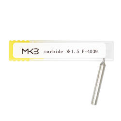 Material de carburo de fresa de extremo 1,5 mm φ1.5xD4x33