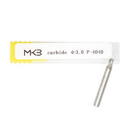 Material de carburo de fresa de extremo 3,0 mm φ3.0xD4x33