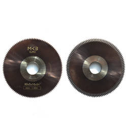 Fresa angular Material de recubrimiento HSSCo φ80x5xφ16x84°