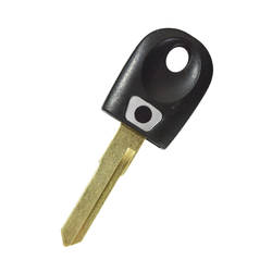 Ducati Motorbike Transponder Key Shell KW17 Black