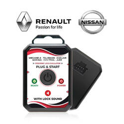 Renault Emulator - Talisman Emulator - Megane4 Emulator - Kadjar - Nissan X-Trail Qashqai Steering Lock Emulator Simulator