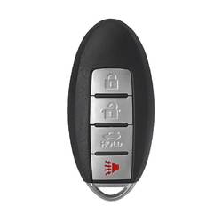 Nissan Altima 2013-2018 Smart Remote Key Shell 3+1 pulsante sinistro tipo batteria