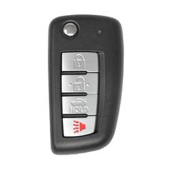 Guscio chiave telecomando Nissan Rogue Flip 3+1 pulsanti