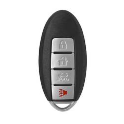 Nissan Altima 2008-2012 Smart Key Remote Shell 3+1 Buttons With Side Groove Right Battery Type
