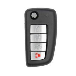 Nissan Qashqai Aftermarket Flip Remote 4 Buttons 433MHz