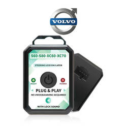 Volvo Emulator - S60 S80 XC60 XC70 Steering Lock Emulator Simulator With Lock Sound