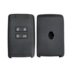 REN Megane4 Talisman Akıllı Kart Anahtarı 4 Düğme İçin Silikon Kılıf
