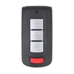Bouton véritable 315MHz 8637A817/8637C813 de la clé intelligente 3+1 de Mitsubishi Outlander 2015-2019