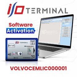 I / O IO Terminal Multi Tool VOLVOCEMLIC000001 ACTIVATION modules list and functions