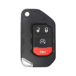Guscio chiave telecomando Jeep Wrangler Flip 3+1 pulsanti