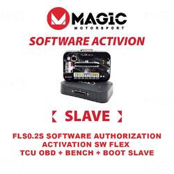 MAGIC MOTORSPORT FLS0.2S Software de Ativação de Autorização SW Flex TCU OBD + Bancada + Inicialização Slave