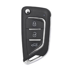 Keydiy KD Universal Flip Remote Key 3 Botones Cuchillo Tipo NB21-3