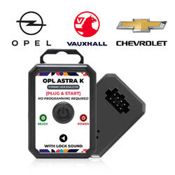 Opel Emulator - Opel Insignia Astra K / Vauxhall 2010-2015 Steering Lock Emulator Simulator With Lock Sound Plug and Start Original Connector