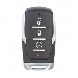 RAM 2020 Smart Remote Key Shell 3+1 Buttons Auto Start