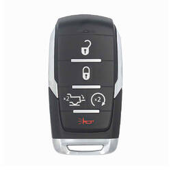 RAM 2020 Smart Remote Key Shell 4+1 Buttons Auto Start