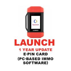 Launch - E-PIN CARD (PC-based IMMO Software) 1 Year