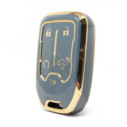 Nano – couvercle de haute qualité pour clé télécommande GMC, 5 boutons, couleur grise, GMC-A11J5A