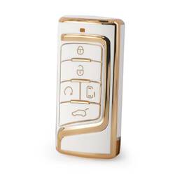 Nano – housse de haute qualité pour clé télécommande intelligente Trumpchi, 5 boutons, couleur blanche, CQ-A11J