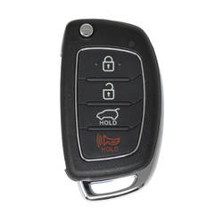 Hyundai Santa Fe 2013-2015 Откидной корпус дистанционного ключа 3+1 кнопка HYN17R Blade
