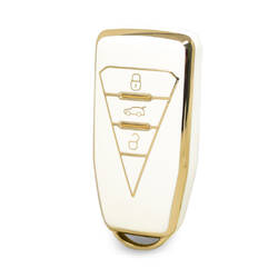 Nano – couvercle de haute qualité pour clé télécommande Venucia, 3 boutons, couleur blanche, VNC-B11J