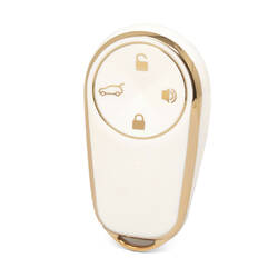 Nano – couvercle de haute qualité pour clé télécommande NIO, 4 boutons, couleur blanche, NIO-A11J