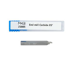 End Mill Cutter F21W carbide φ3.2x5xD6x85°x40x1T-P-0.8