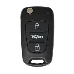 Guscio chiave telecomando Kia Rio Flip lama laser a 2 pulsanti
