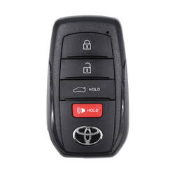 Llave remota inteligente original Toyota Crown 2023 con 3+1 botones, 312,11/314,35 MHz, 8990H-30190/8990H-30191