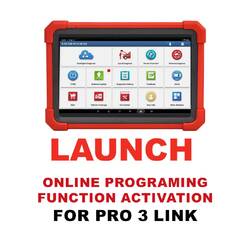 Launch - Online Programing Function Activation For PRO 3 LINK