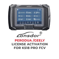 Lonsdor - Perodua / Geely License Activation For K518 Pro FCV