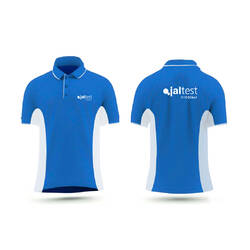 Jaltest Polo Shirt Blue Size XXL