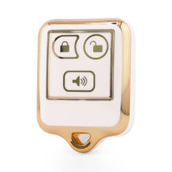Nano High Quality Cover For Ford Remote Key 3 Button White Color Ford-M11J3