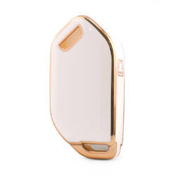 Nano High Quality Cover For Kia Remote Key 4 Button White Color KIA-S11J4