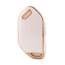 Nano High Quality Cover For Kia Remote Key 6 Button White Color KIA-S11J6