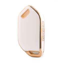 Nano High Quality Cover For Kia Remote Key 7 Button White Color KIA-S11J7A