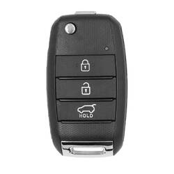 Оригинальный раскладной пульт дистанционного управления Kia Morning 2022, 3 кнопки, 433 МГц, 95430-G6700