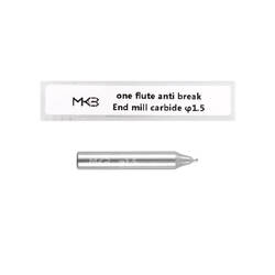 End Mill Cutter Carbide Type BW6015B -  φ1.5xD6x40Lx1F