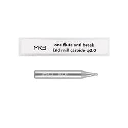 Fresa de extremo de carburo tipo BW6020B - φ2,0xD6x40Lx1F