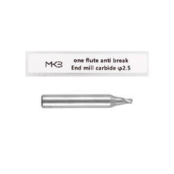 Fresa de extremo de carburo tipo BW6025B - φ2,5xD6x40Lx1F