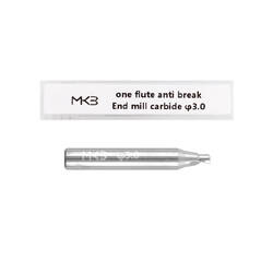 End Mill Cutter Carbide Type BW6030B -  φ3.0xD6x40Lx1F