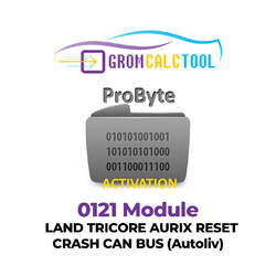 GromCalcTool 0121 Module LAND TRICORE AURIX Reset Crash CAN BUS (Autoliv)
