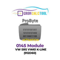 GromCalcTool 0145 Module VW SRS VW61 K-LINE (912D60)