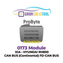 GromCalcTool 0173 Module KIA - HYUNDAI RH850 CAN BUS (Continental) FD-CAN BUS