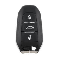 Peugeot 2022 Smart Remote Key Shell 3 Buttons (Sedan Trunk) VA2 Blade